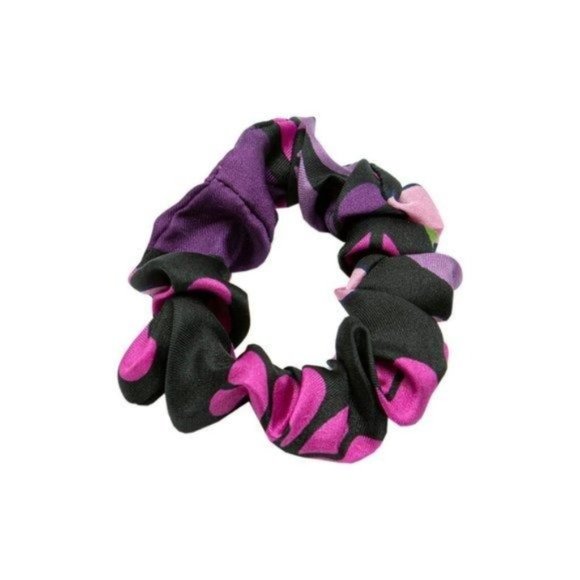 KATE SPADE Spade Clover Patchwork Silk Convertible Hair Tie & Bandana NWT - Picture 3 of 10